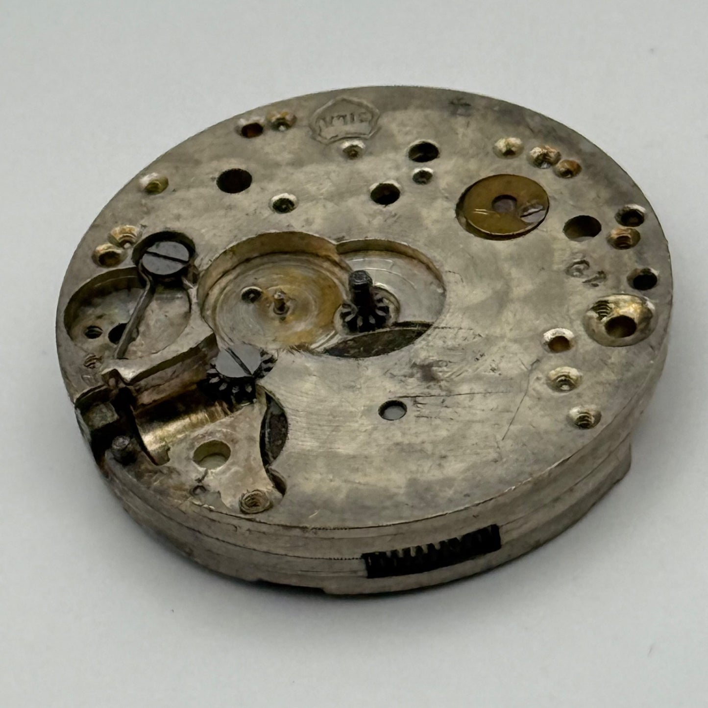 Rolex Marconi Lever Sila 15 Jewels Watch Movement Vintage Parts Repair 23.8mm