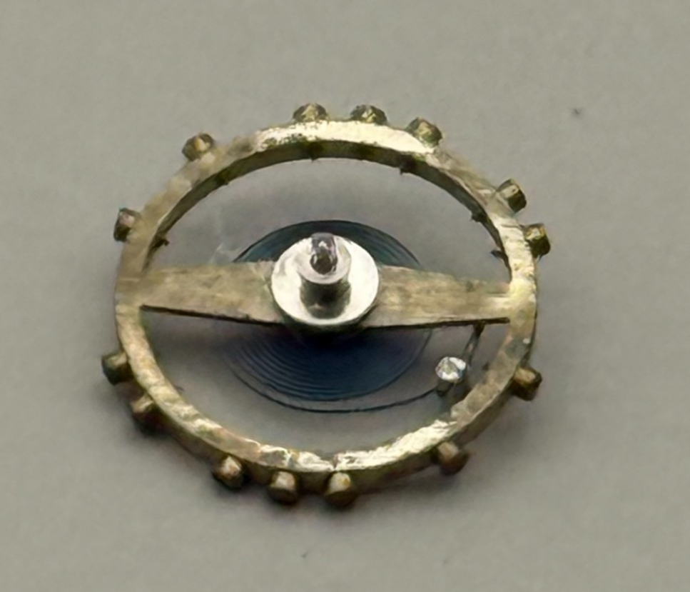 FHF 60 Balance Wheel Complete And Spring 5¾–8’’’ 200 M Watch Movement Parts NOS