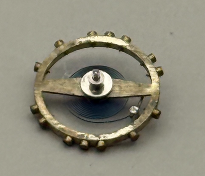 FHF 60 Balance Wheel Complete And Spring 5¾–8’’’ 200 M Watch Movement Parts NOS