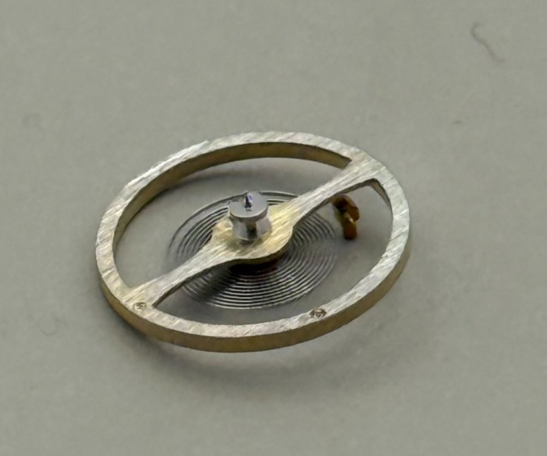 Oris 200 290 Balance Wheel Complete And Spring  332 M Watch Movement Parts NOS