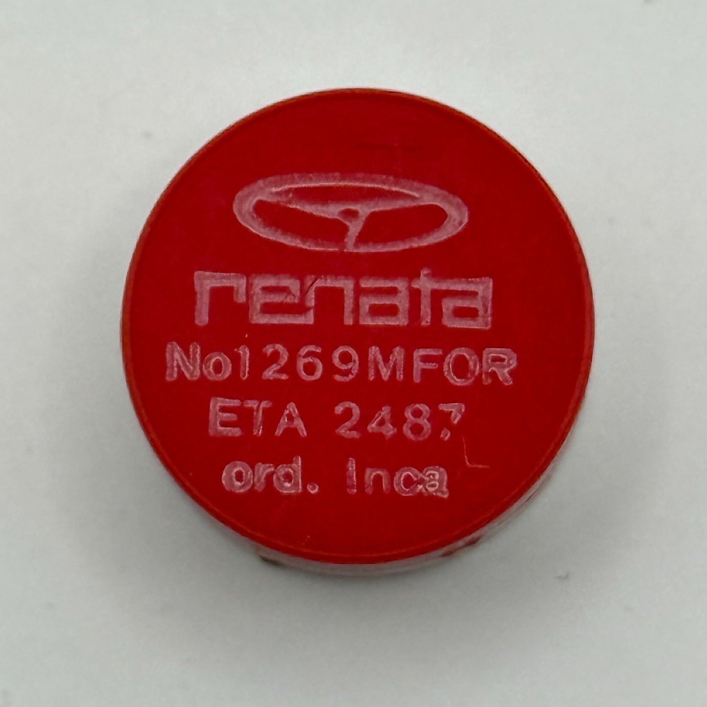 ETA 2487 Balance Wheel Complete And Spring 1269 M Watch Movement Parts NOS