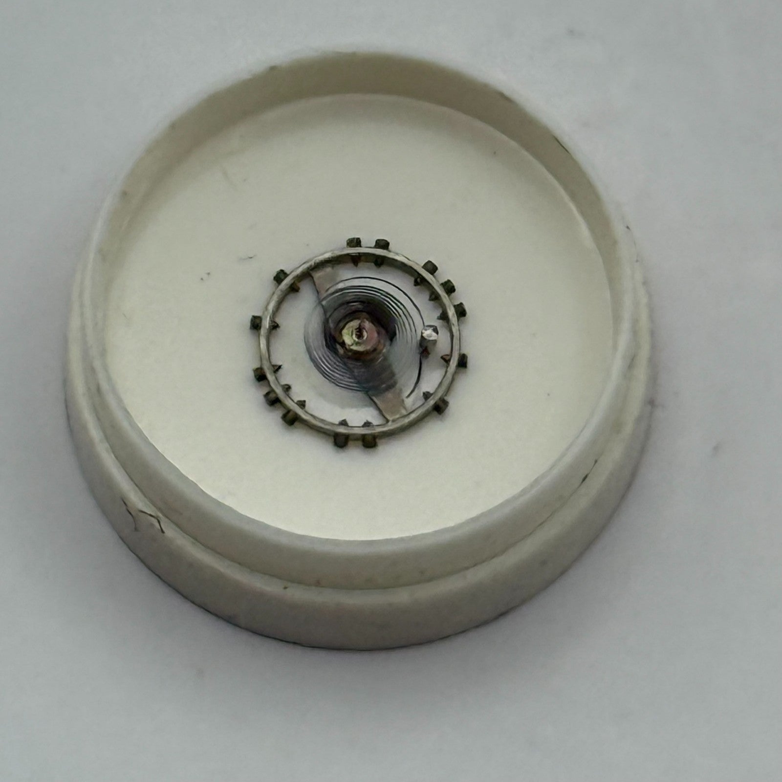 ETA 370 Balance Wheel Complete And Spring 5 1/4’’’ Watch Movement Parts 