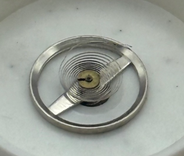 BFG 927 Balance Wheel Complete And Spring 6 3/4 - 8''' Watch Movement Parts 