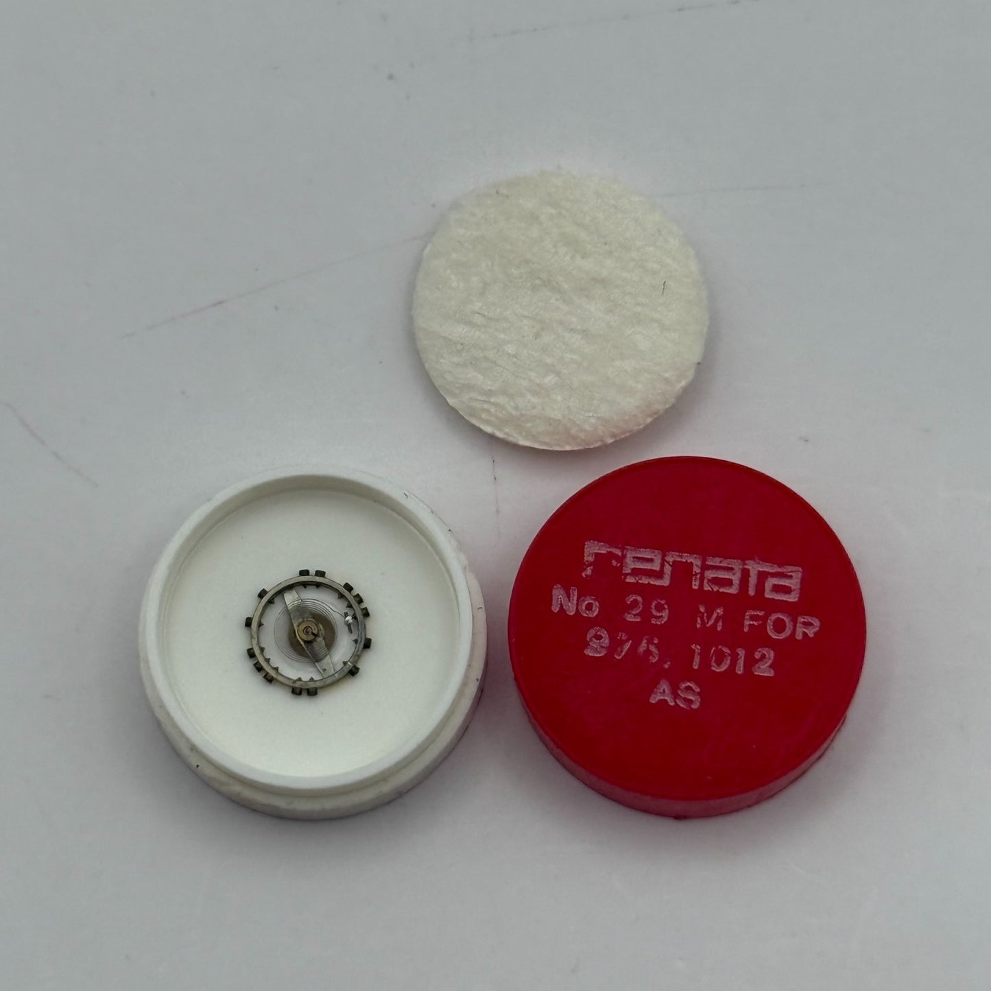 AS 976 1012 Balance Wheel Complete And Spring  29 M Watch Movement Parts NOS