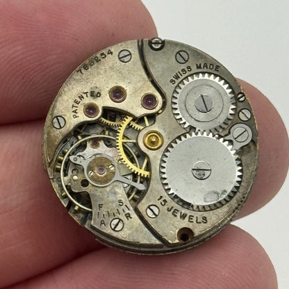 Cyma J W Benson Ref. 030 Manual Wind Watch Movement Swiss PARTS SPARES 23.6mm 