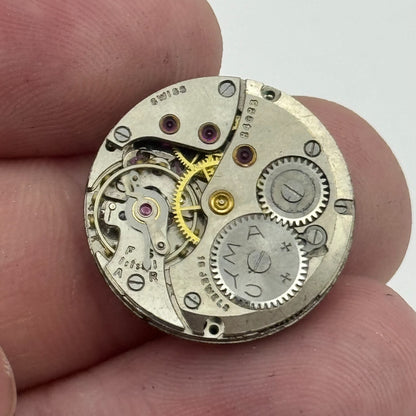 19.7mm Cyma Ref 424k Sub Seconds Manual Wind Watch Movement Swiss Vintage PARTS