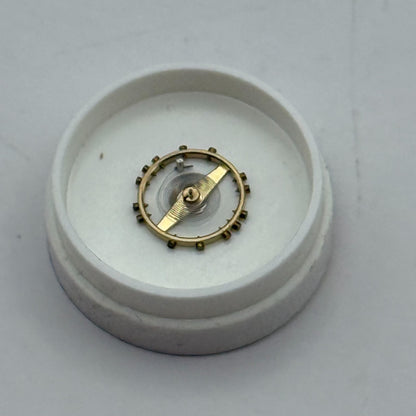 ETA 761 1201 Balance Wheel Complete And Spring  145 M Watch Movement Parts NOS