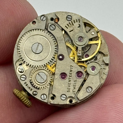 19.7mm Trebex AS 970 A Schild Sub Seconds Manual Wind Swiss Watch Movement PARTS