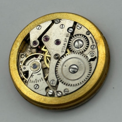AS 1002 984 Watch Movement Mappin Manual Wind Vintage Swiss Parts Repair 28.6mm