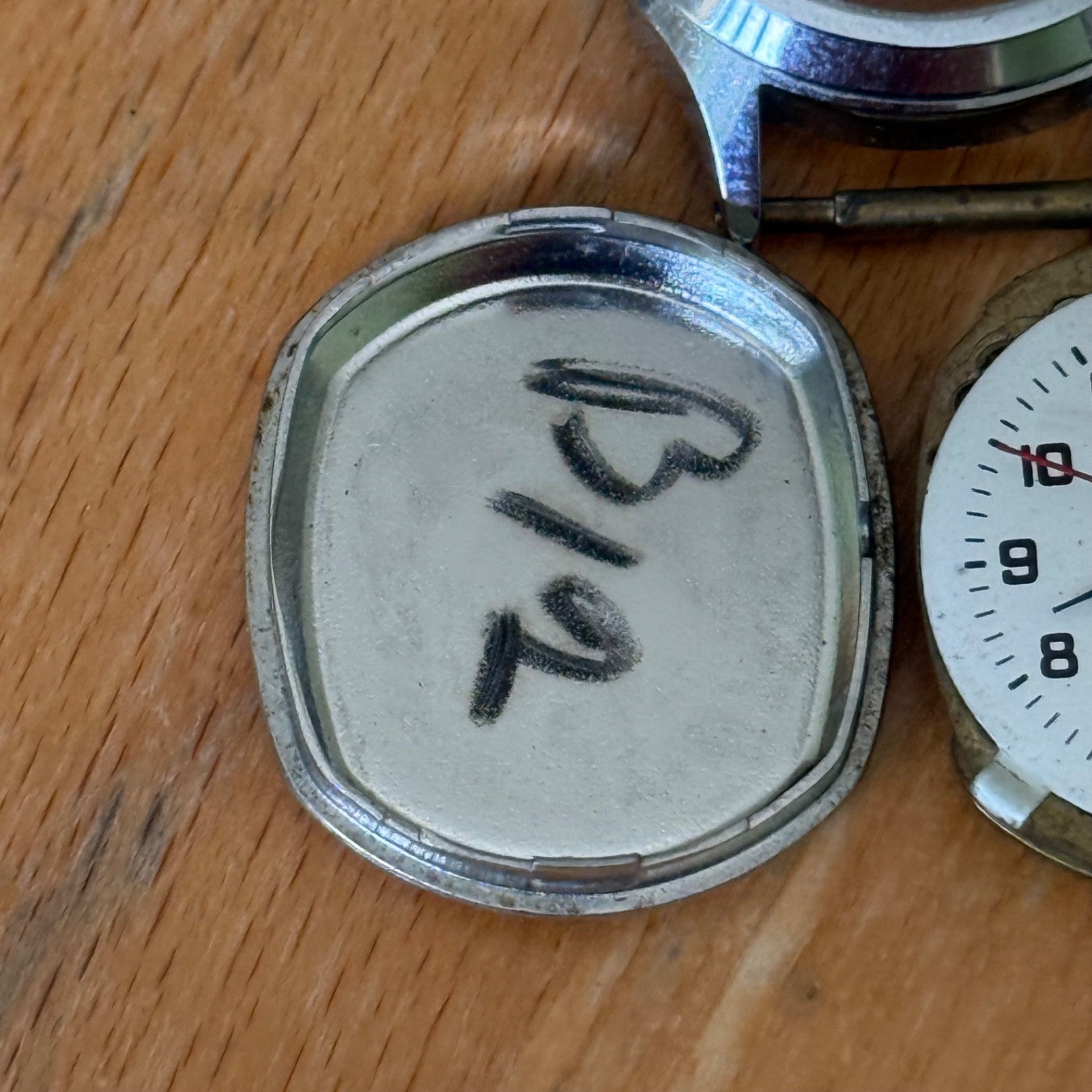 Vintage Groville Shockproof Made In UK Sweep Manual Wind Watch PARTS / REPAIR