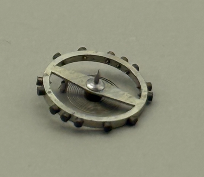 FEF 370 371 Balance Wheel Complete And Spring 176 Watch Movement Parts NOS