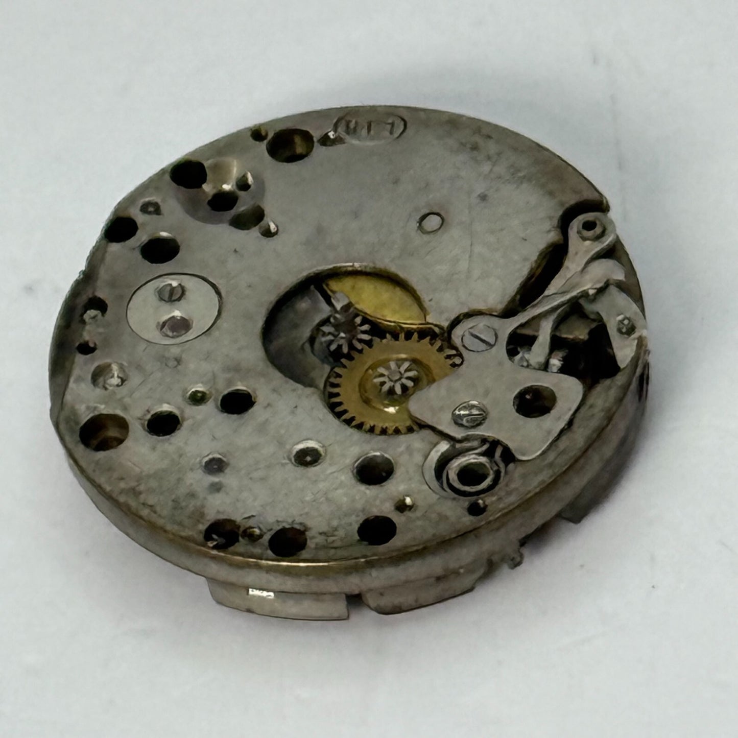 19.7mm Vintage ETA 15 Jewels Manual Wind Watch Movement PARTS REPAIR
