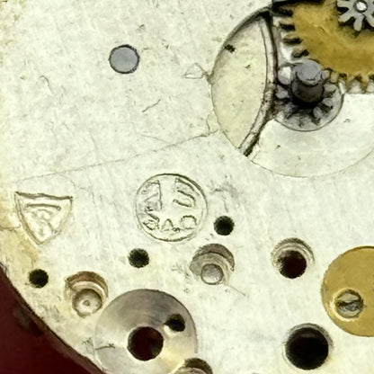 23.7mm Men's AS 340 A Schild Manual Wind 15 Jewels Swiss Watch Movement PARTS