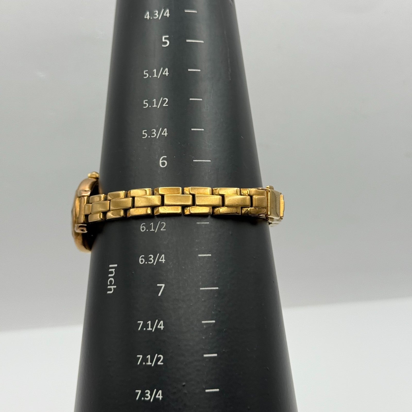 Seiko Wired Solar V117A Ladies Quartz Watch Gold Tone Bracelet 23mm UNTESTED