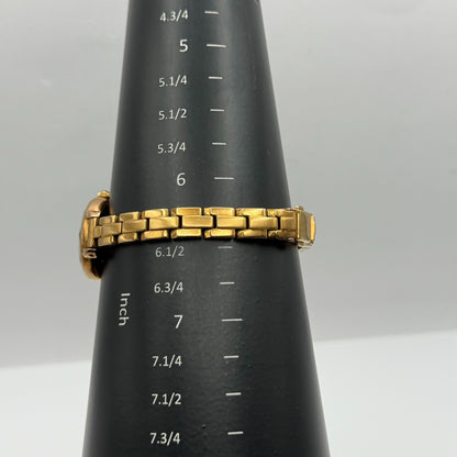 Seiko Wired Solar V117A Ladies Quartz Watch Gold Tone Bracelet 23mm UNTESTED