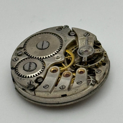 23.6mm Buren Dawsons LTD Dunedin Manual Wind Watch Movement Swiss Vintage PARTS