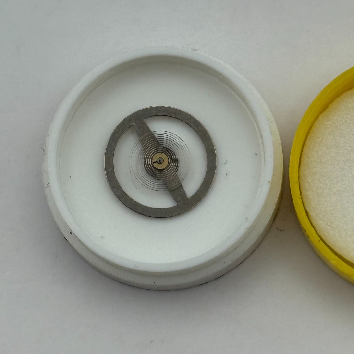 Catttin O.S6 Balance Wheel Complete And Spring  1551 M Watch Movement Parts NOS