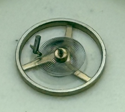 AS 1677 Balance Wheel Complete And Spring 5''' 1417 M Watch Movement Parts NOS