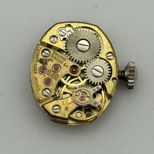 13.1mm Vintage Ladies Bulova 5BD Manual Wind Swiss Watch Movement PARTS REPAIR