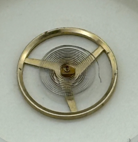 AS 1677 Balance Wheel Complete And Spring Inca 1224 M Watch Movement Parts