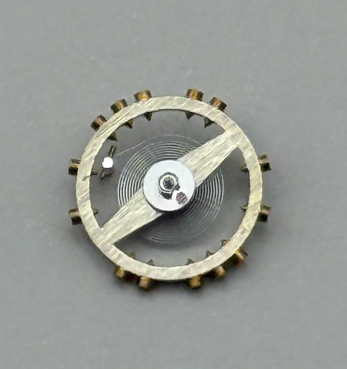 AS 976 1012 Balance Wheel Complete And Spring Inca 532 M Watch Movement Parts 