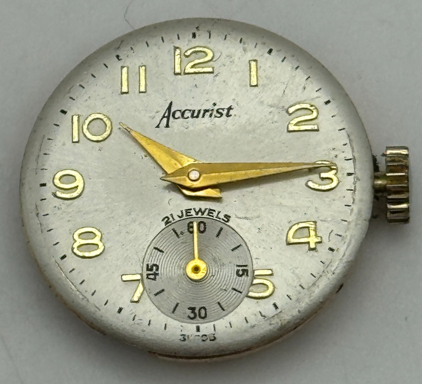 19.7mm Accurist AS 1156 A Schild Balance Ok Ladies Swiss Watch Movement PARTS