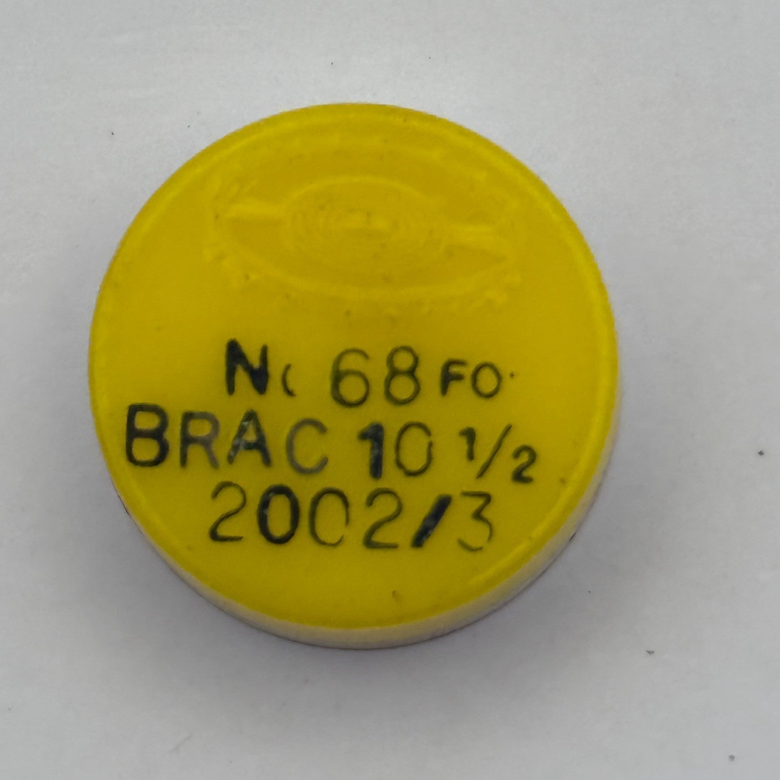 BRAC 2002 2003 Balance Complete 10 1/2''' Renata 68 Watch Movement Parts Vintage