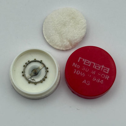 AS 984 Balance Wheel Complete And Spring 10 1/2’’’ 30 M Watch Movement Parts NOS