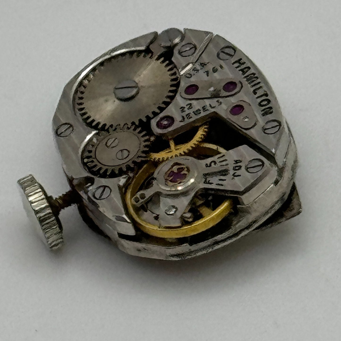 13.1mm Running Lady Hamilton 761 Runs Shortly Manual Wind Swiss Watch Movement