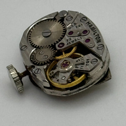 13.1mm Running Lady Hamilton 761 Runs Shortly Manual Wind Swiss Watch Movement