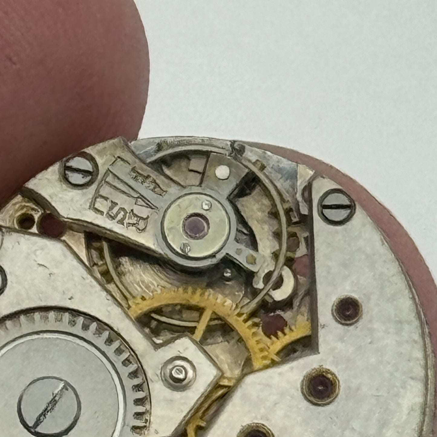 19.7mm FHF 61 Balance Ok Manual Wind Watch Movement Swiss Vintage PARTS SPARES