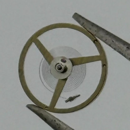 AS 976 1012 Balance Wheel Complete And Spring 5''' 1426 M Watch Movement Parts