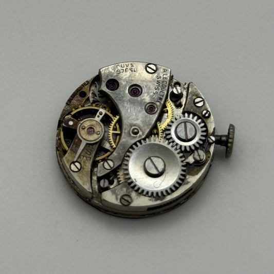 A Lecoultre E Blancpain Fils Watch Movement Manual Wind Vintage Parts 20.9mm
