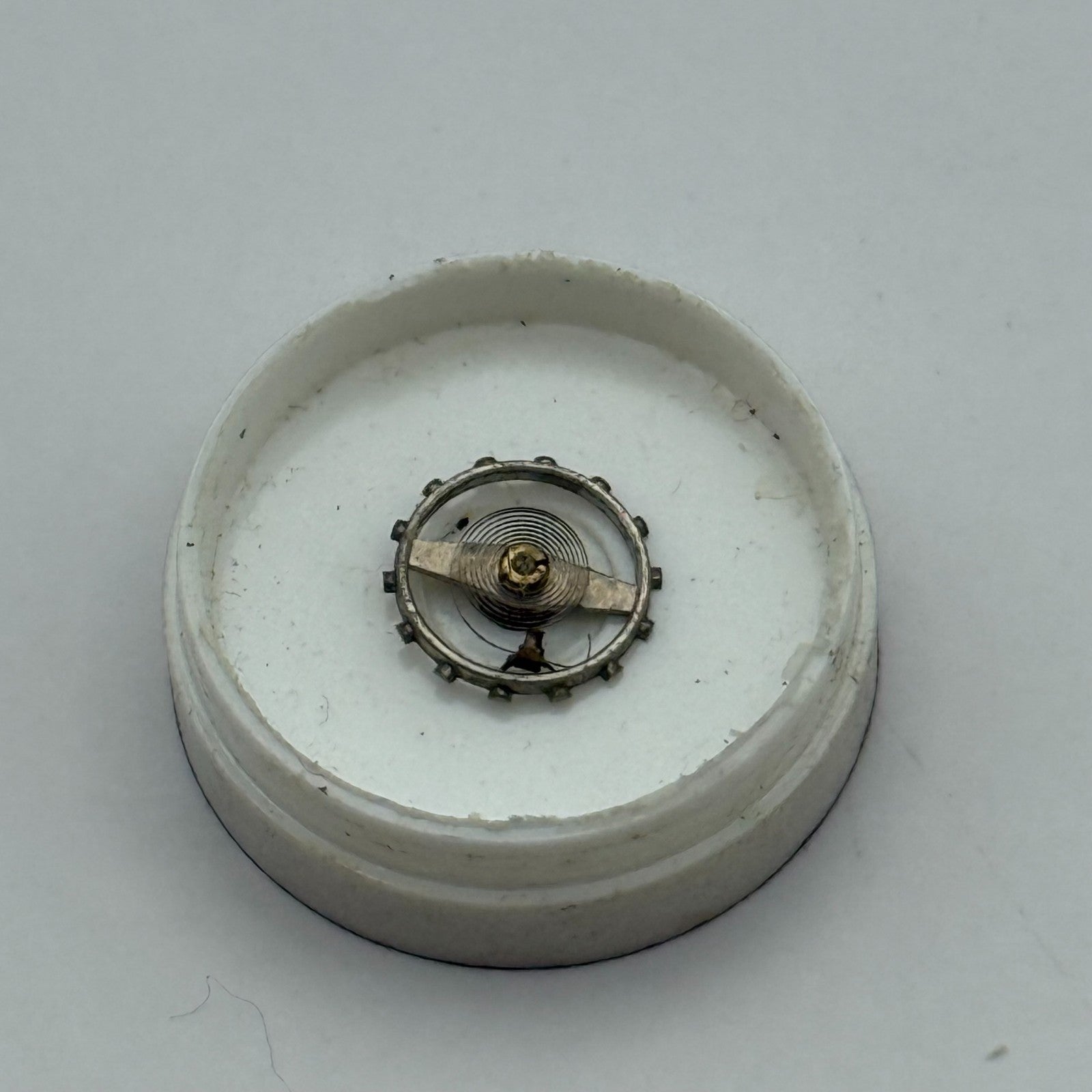 EB 1225 Balance Wheel Complete And Spring 5¼’’’ PL 112 M Watch Movement Parts