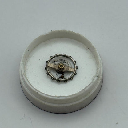 EB 1225 Balance Wheel Complete And Spring 5¼’’’ PL 112 M Watch Movement Parts