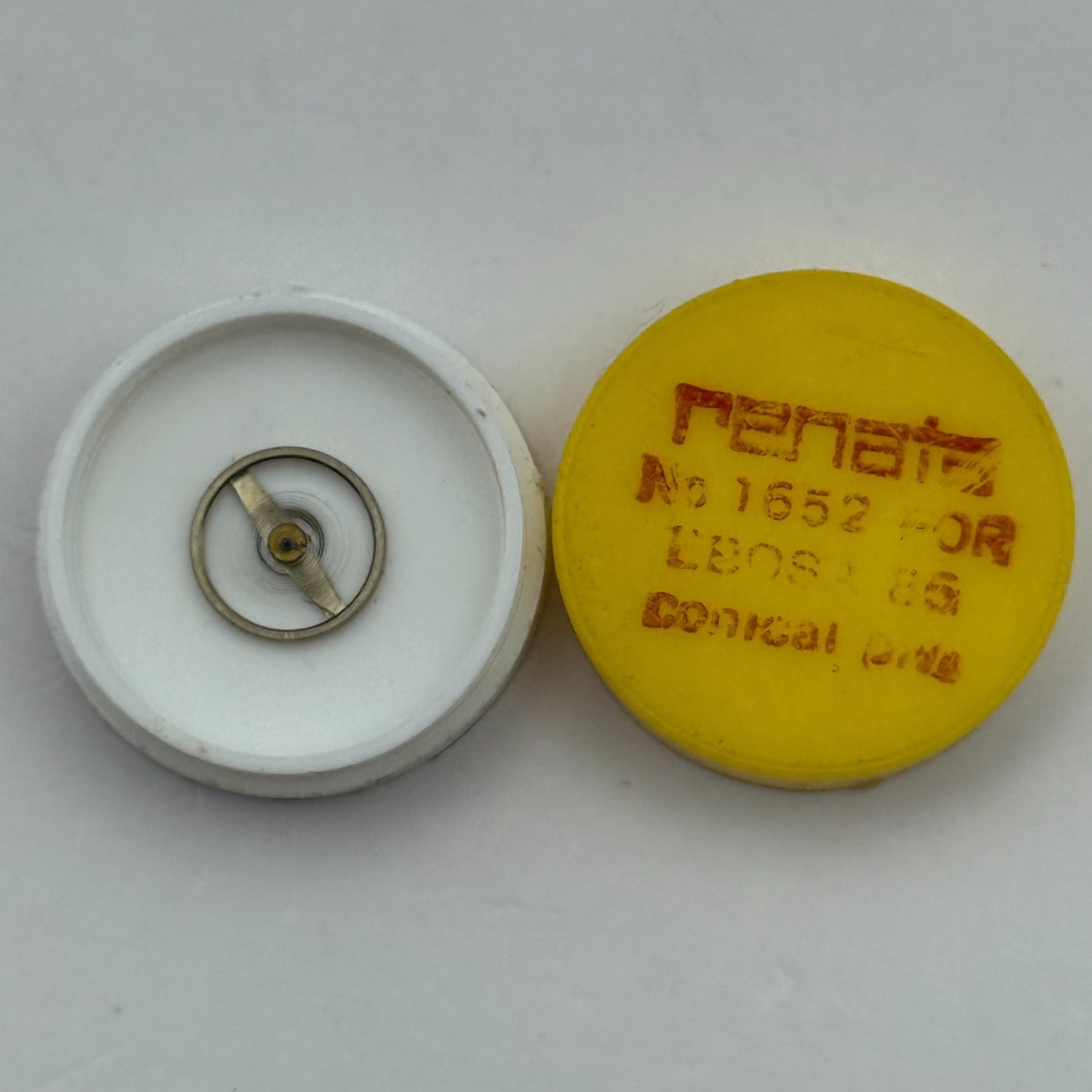 Ebosa 85 Balance Wheel Complete And Spring Conical Piva Watch Movement Parts