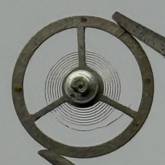 BFG 925 Balance Wheel Complete And Spring 6 3/4-8''' 1062 Watch Movement Parts