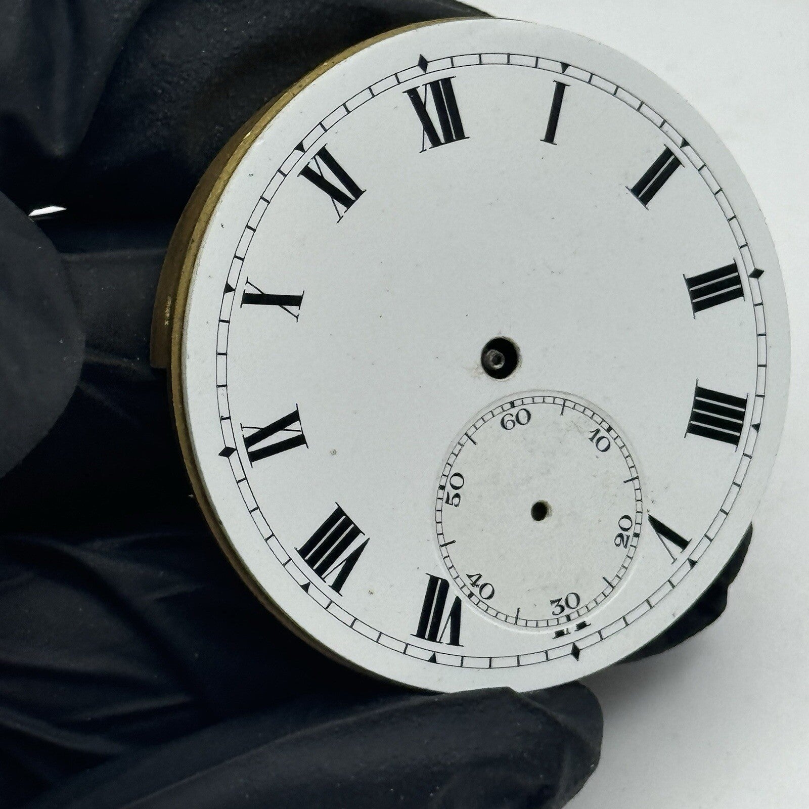 43.1mm Rotherham & Sons Quality Partial Pocket Watch Movement FOR PARTS Restore