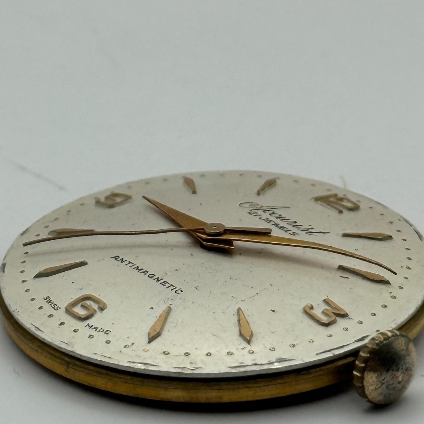 ETA 2390 Watch Movement Accurist Manual Wind Vintage Swiss Parts Repair 29.3mm