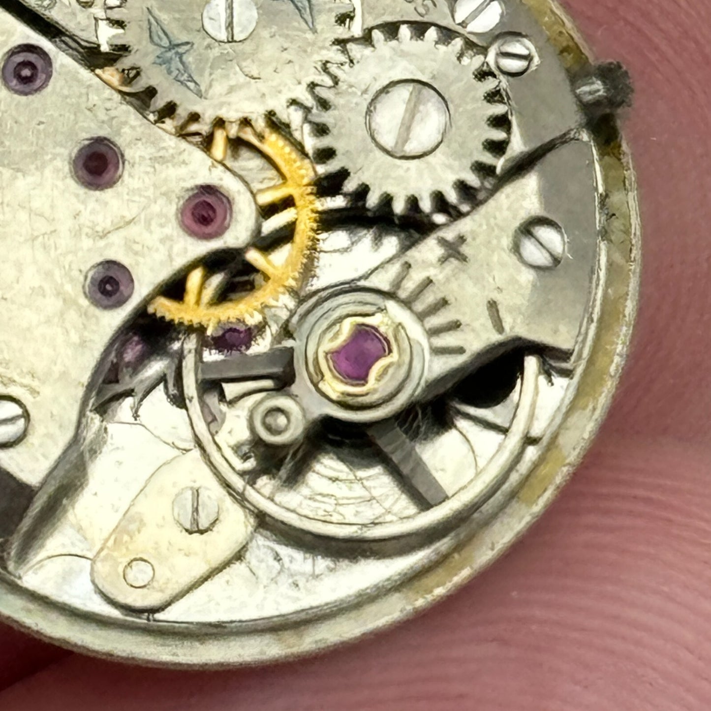 17.5mm Ladies Rotary ETA 2540 Manual Wind Watch Movement Swiss Vintage PARTS