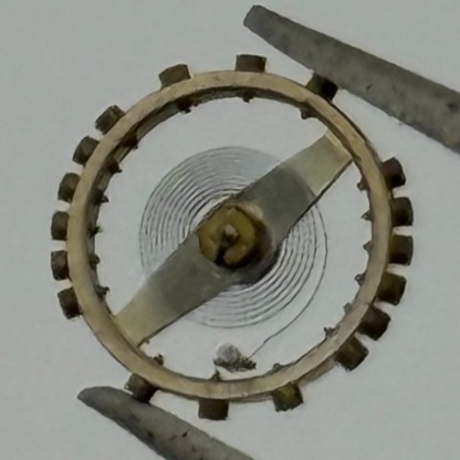 AS 976 1012 Balance Wheel Complete And Spring  29 M Watch Movement Parts NOS