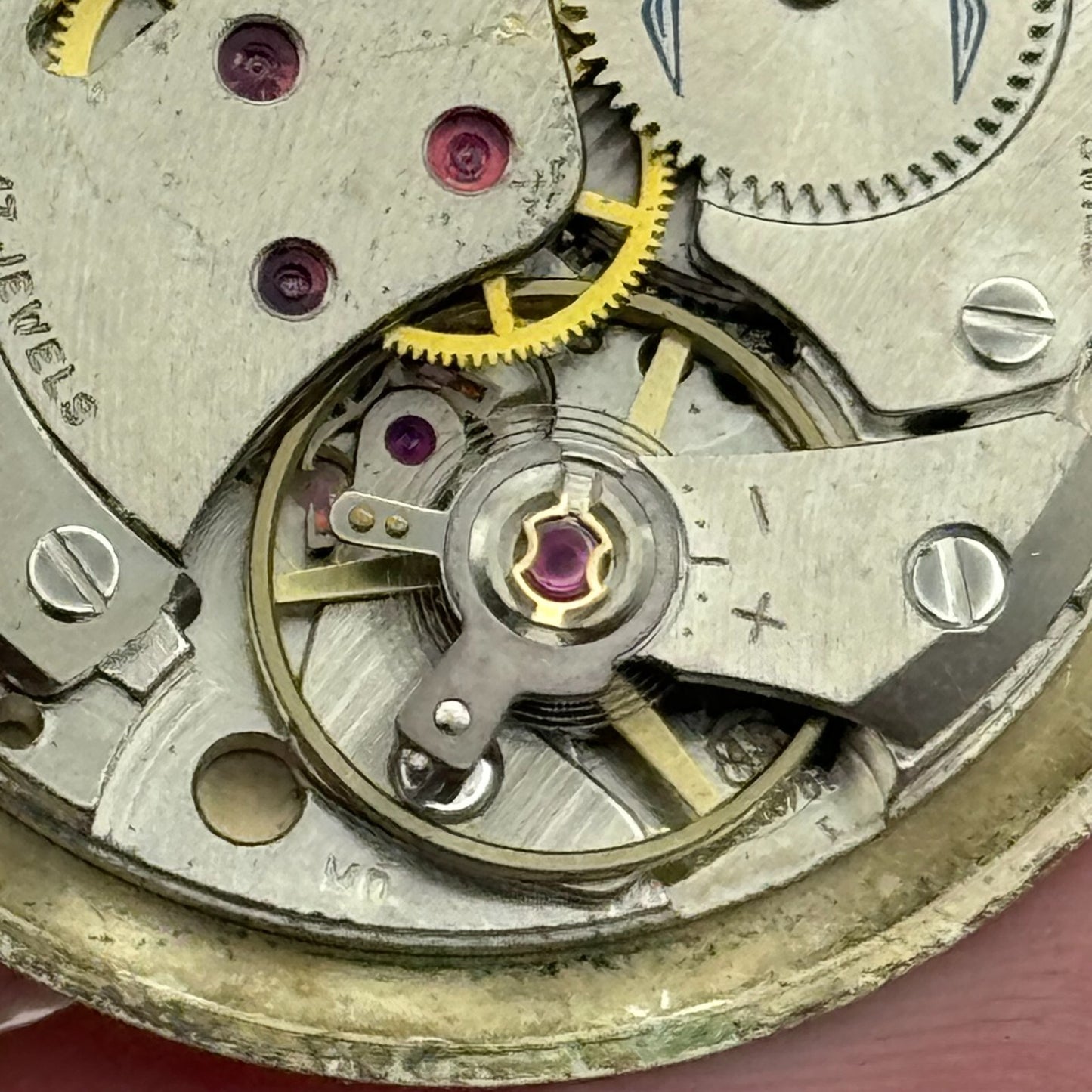 25.9mm Rotary AS 1900 / 01 Manual Wind Watch Movement Vintage Swiss PARTS SPARES