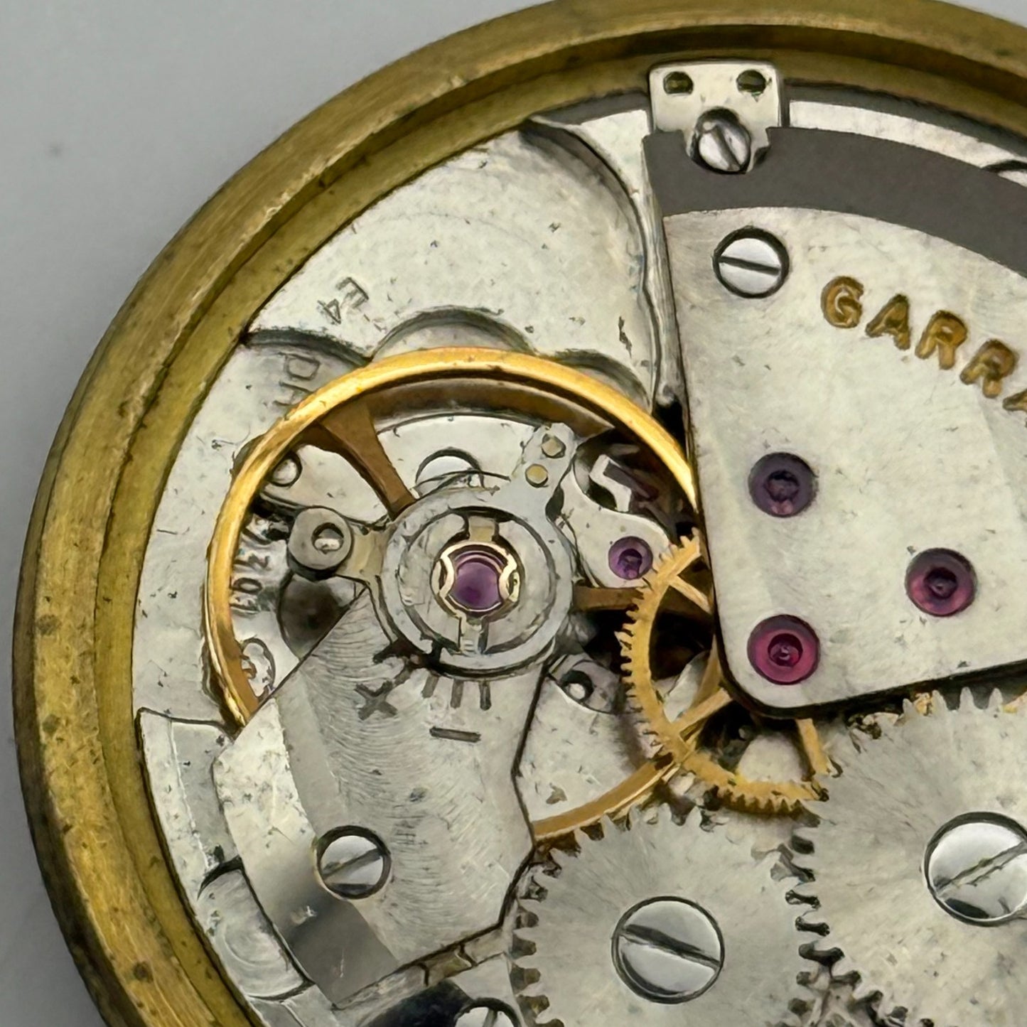 Garrard ETA 2391 Watch Movement Manual Wind Vintage Swiss Parts Repair 30.3mm