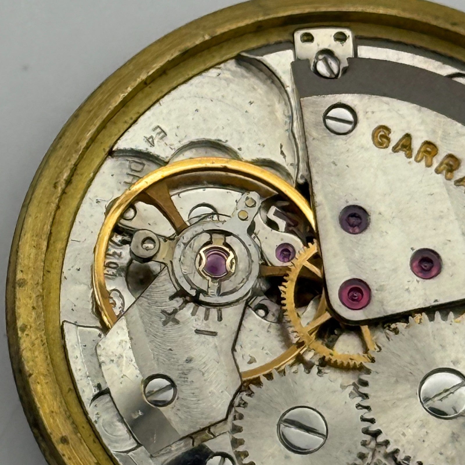 Garrard ETA 2391 Watch Movement Manual Wind Vintage Swiss Parts Repair 30.3mm