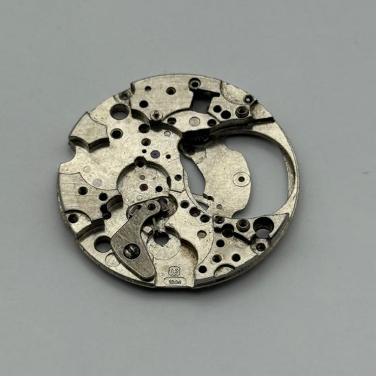 AS 1906 Watch Movement Main Plate Automatic Vintage Swiss Parts Repair 25.9mm