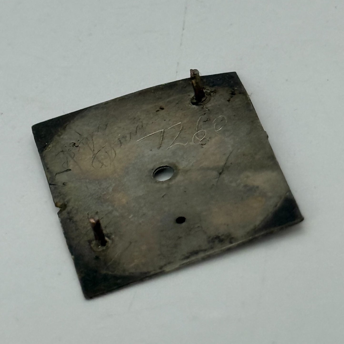 23.6mm Vintage Unidentified Cal 75 Swiss Manual Wind Watch Movement PARTS REPAIR