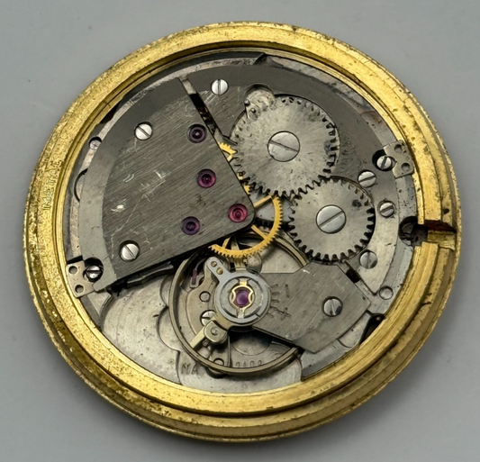 ETA 2408 Date Watch Movement UNO Manual Wind Vintage Swiss Parts Repair 31.8mm