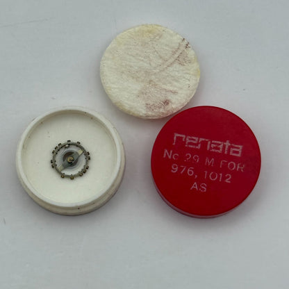 AS 976 1012 Balance Wheel Complete And Spring  29 M Watch Movement Parts NOS