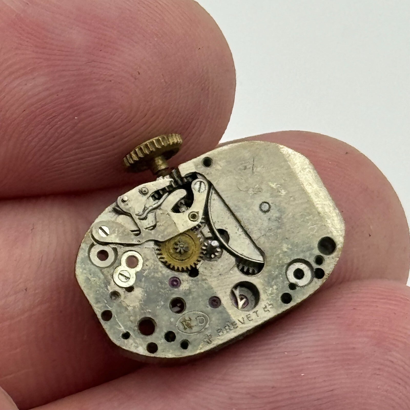 12.7mm Ladies Peseux P 120 Manual Wind 15 Jewels Watch Movement Swiss PARTS