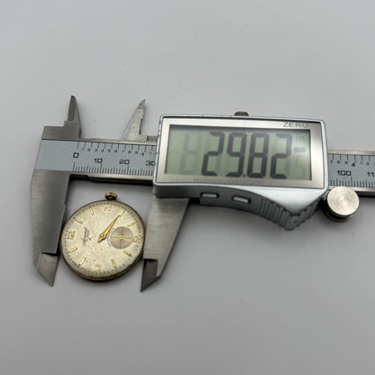 AS 1002 984 Watch Movement Running Accurist Manual Wind Vintage Parts 29.8mm